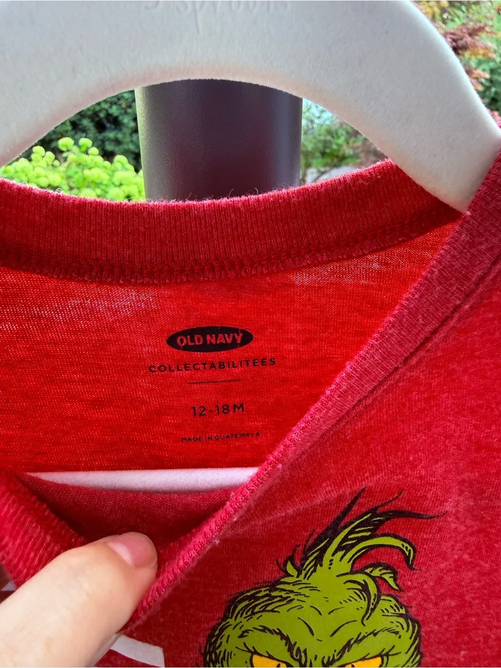 Old Navy collectibles the grinch 12-18m nwot